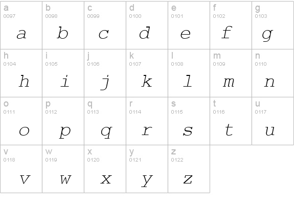 Brougham Oblique details - Free Fonts at FontZone.net
