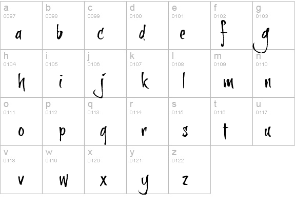 brushtipTexe TRIAL details - Free Fonts at FontZone.net