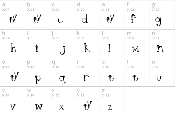 BT Bong Blasted Aliens Trial  TRIAL VERSION details - Free Fonts at FontZone.net