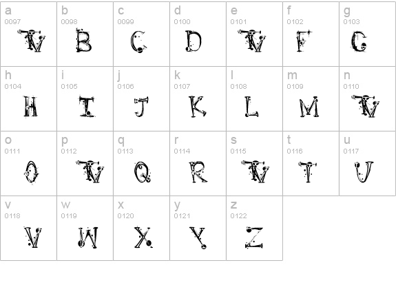 BT TRIAL VERSION Day7 BBA  TRIAL VERSION details - Free Fonts at FontZone.net