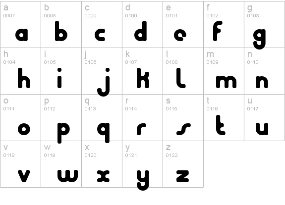 Bubble Club Bold details - Free Fonts at FontZone.net