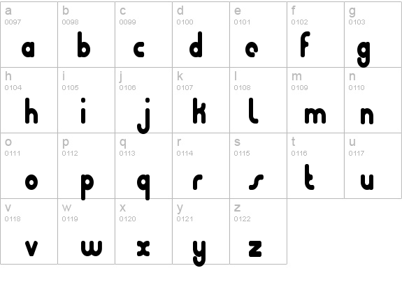 Bubble Club Condensed details - Free Fonts at FontZone.net