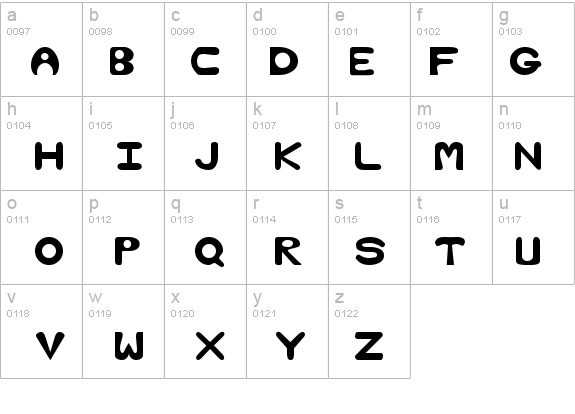 Bubble Regular details - Free Fonts at FontZone.net