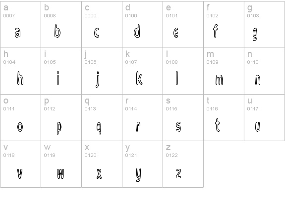 Bubbly Frog Hollow details - Free Fonts at FontZone.net