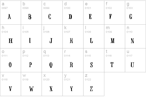 BujardetFreres Regular details - Free Fonts at FontZone.net