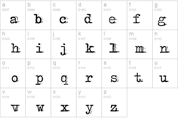 bulkyRefuse Type Normal details - Free Fonts at FontZone.net