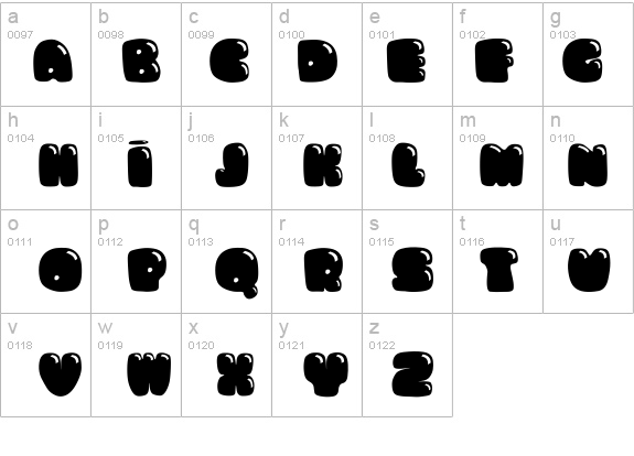 Bumbazoid details - Free Fonts at FontZone.net