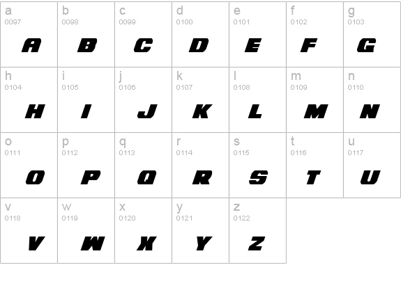 Bummer Condensed Italic details - Free Fonts at FontZone.net