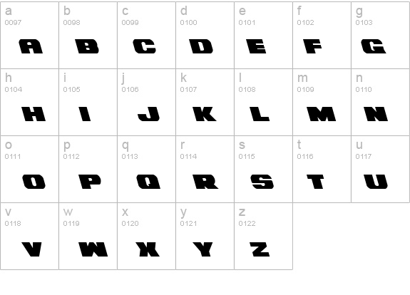 Bummer Leftalic details - Free Fonts at FontZone.net