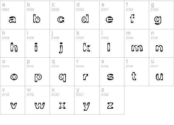 BurnOut details - Free Fonts at FontZone.net