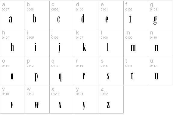 Bursa details - Free Fonts at FontZone.net