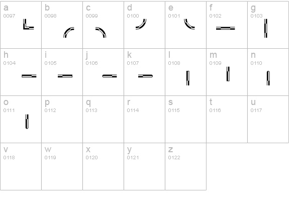 ByDesign Borders1 details - Free Fonts at FontZone.net