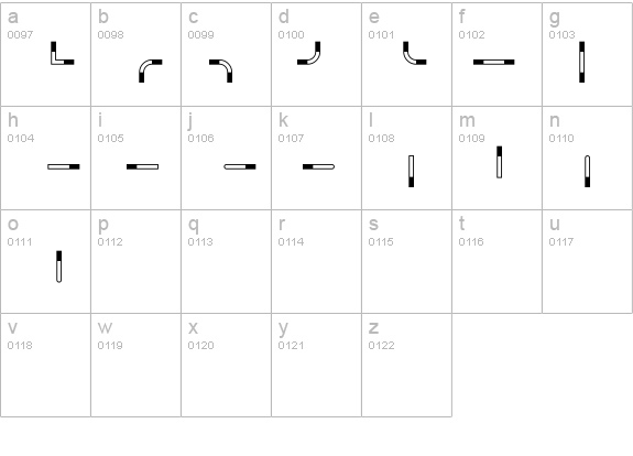 ByDesign Borders2 details - Free Fonts at FontZone.net