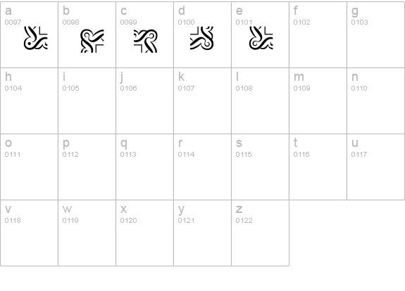 ByDesign Borders3 details - Free Fonts at FontZone.net