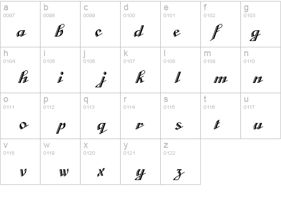 CabargaCursICG details - Free Fonts at FontZone.net