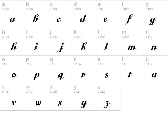 CabargaCursivaICGSolid details - Free Fonts at FontZone.net
