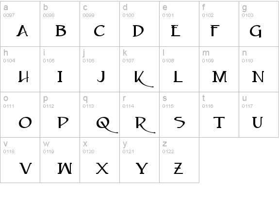 Caeldera details - Free Fonts at FontZone.net