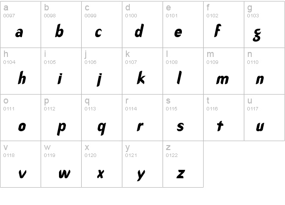 Callimarker Italic details - Free Fonts at FontZone.net