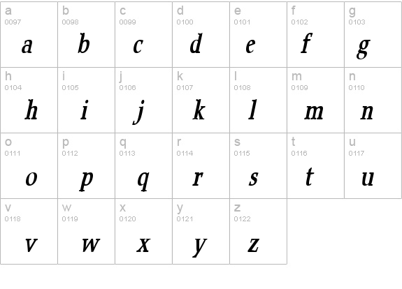 Carmine-Condensed Bold Italic details - Free Fonts at FontZone.net