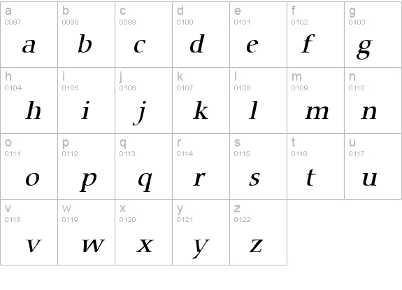 Carmine Italic details - Free Fonts at FontZone.net