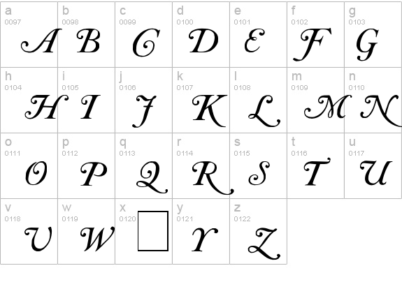 Caslon Initials details - Free Fonts at FontZone.net