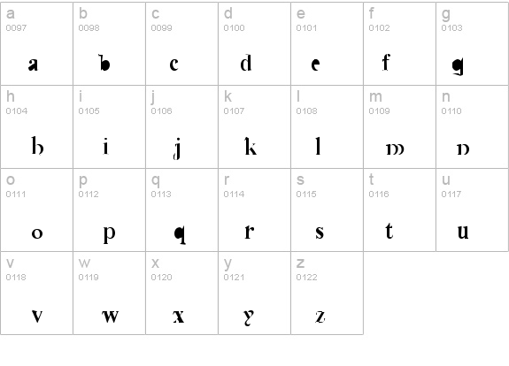 Cauldron Medium details - Free Fonts at FontZone.net