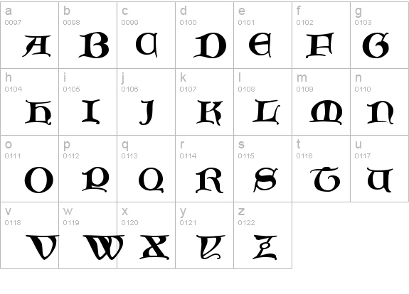 CaxtonInitials.fog details - Free Fonts at FontZone.net