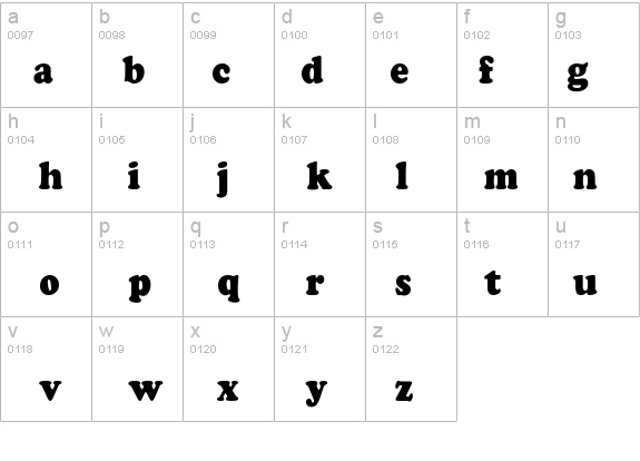 ChaceyCnd-Heavy details - Free Fonts at FontZone.net