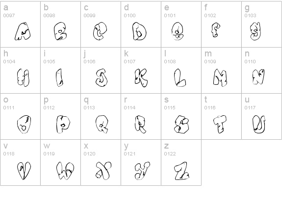 Chankenstein details - Free Fonts at FontZone.net