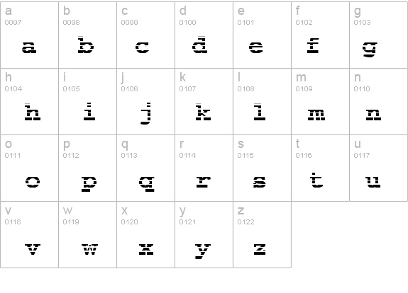 Chisel-Striped Normal details - Free Fonts at FontZone.net