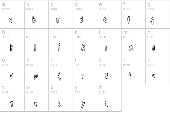 Chunkmuffin Hollow details - Free Fonts at FontZone.net