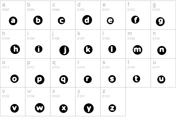 Circulate (BRK) details - Free Fonts at FontZone.net