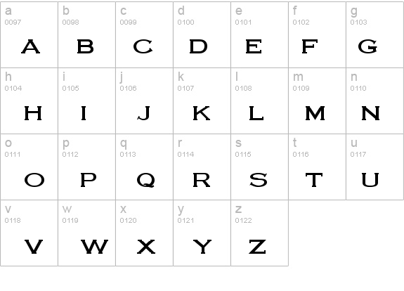 Cobalt-Extended Bold details - Free Fonts at FontZone.net