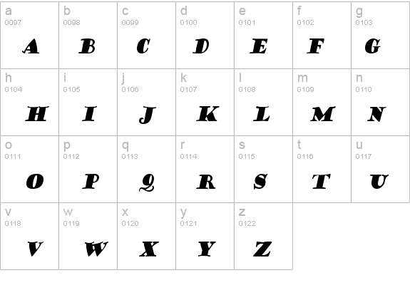 CoffeeSackCondensed Italic details - Free Fonts at FontZone.net