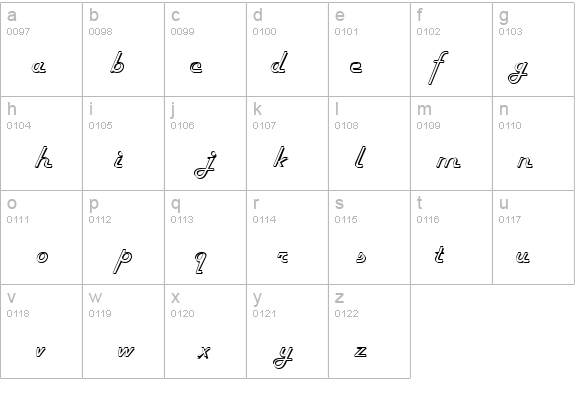 Colour details - Free Fonts at FontZone.net