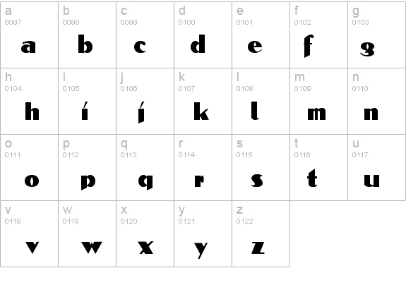 ConstantineCondensed Normal details - Free Fonts at FontZone.net