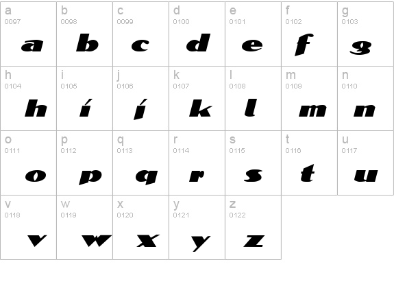 ConstantineExtended Italic details - Free Fonts at FontZone.net
