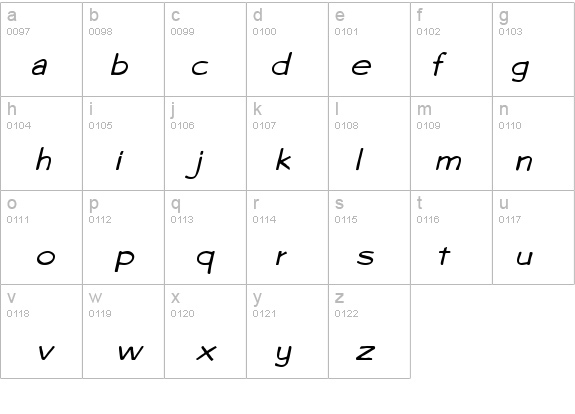 Copybook Italic details - Free Fonts at FontZone.net