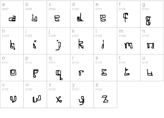 Cosine Katie details - Free Fonts at FontZone.net