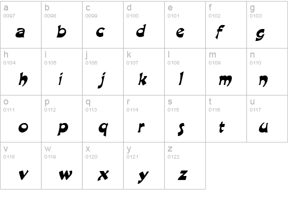 Crane Italic details - Free Fonts at FontZone.net