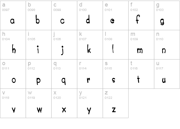Crayon-Condensed Bold details - Free Fonts at FontZone.net