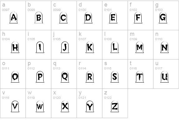 CreepyGraves details - Free Fonts at FontZone.net