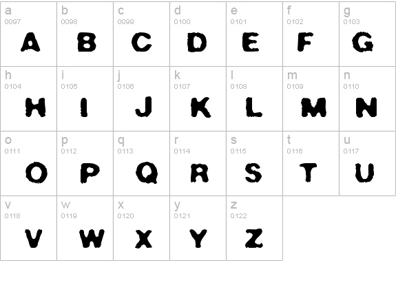 Crush49 details - Free Fonts at FontZone.net