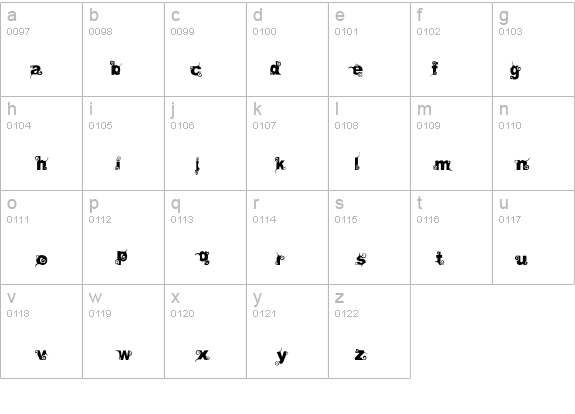 curly details - Free Fonts at FontZone.net