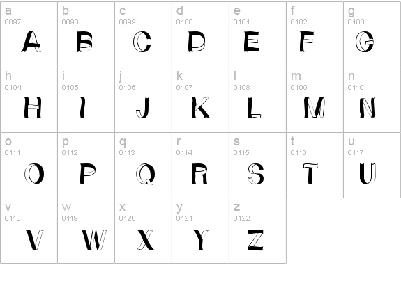 CurlyRibbons details - Free Fonts at FontZone.net