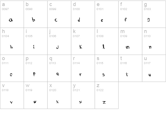 D_rough Normal details - Free Fonts at FontZone.net