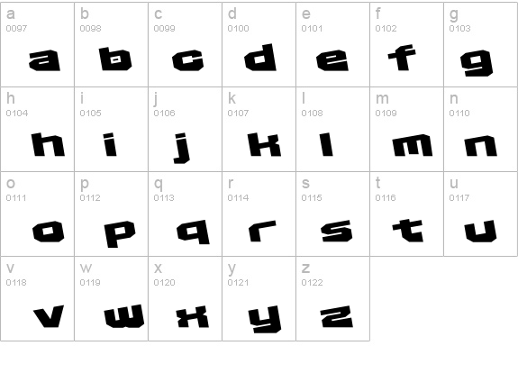 D3 Egoistism extra details - Free Fonts at FontZone.net