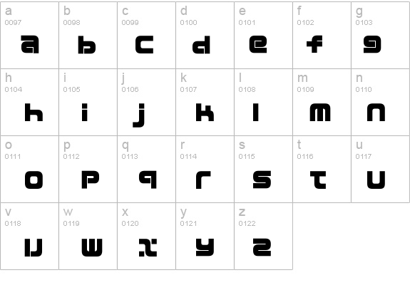 D3 Mouldism Round Alphabet details - Free Fonts at FontZone.net
