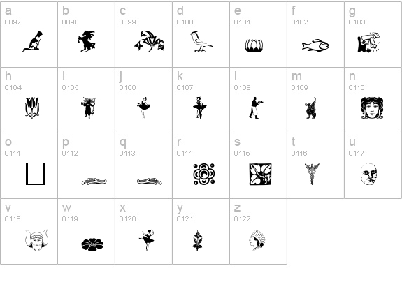 DavysDingbats2 details - Free Fonts at FontZone.net