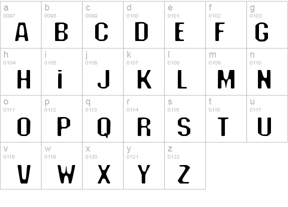 DEADLINE details - Free Fonts at FontZone.net